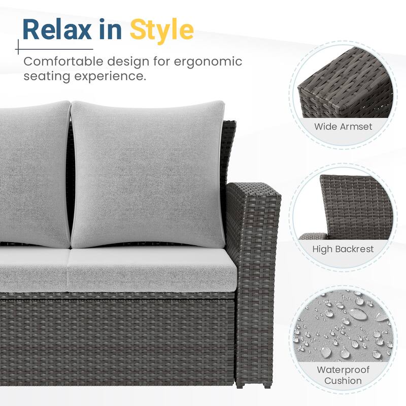 5-Piece Outdoor Patio Furniture Set