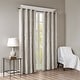 preview thumbnail 19 of 70, SunSmart Mirage Knitted Jacquard Total Blackout Grommet Window Curtain Panel