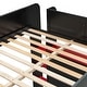 preview thumbnail 38 of 43, Full Size Wood Bunk Bed with Height-Adjustable Desk, Wardrobe, Ample Storage Space and RGB Light