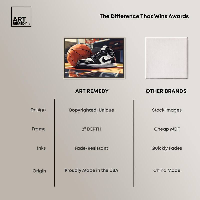 At the Court Canvas by Art Remedy