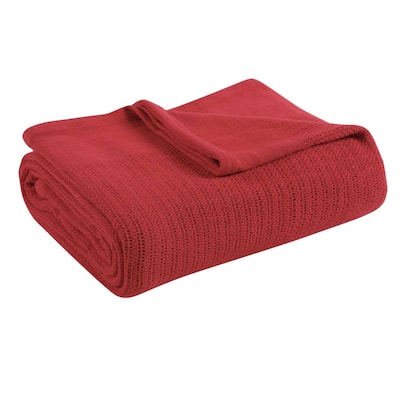 Fiesta® Scarlet Full/Queen Blanket