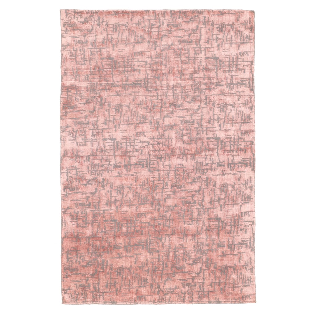 ECARPETGALLERY Hand-knotted Elysian Salmon Rug - 4'11 x 7'9