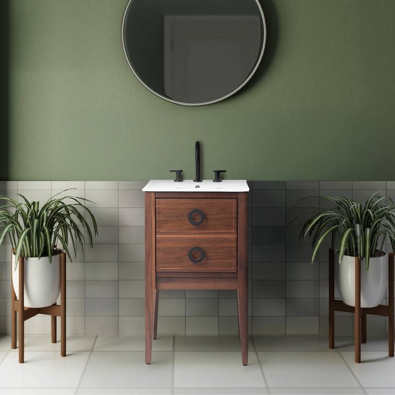 Corbin Classic 1-Drawer Bath Vanity Base Only (Sink Basin Not Included)