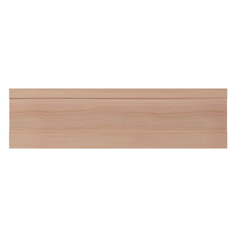 WM356: 11/16-in D x 2-1/4-in W x 96-in L Americraft Solid Hardwood Stain Grade Colonial Casing Moulding
