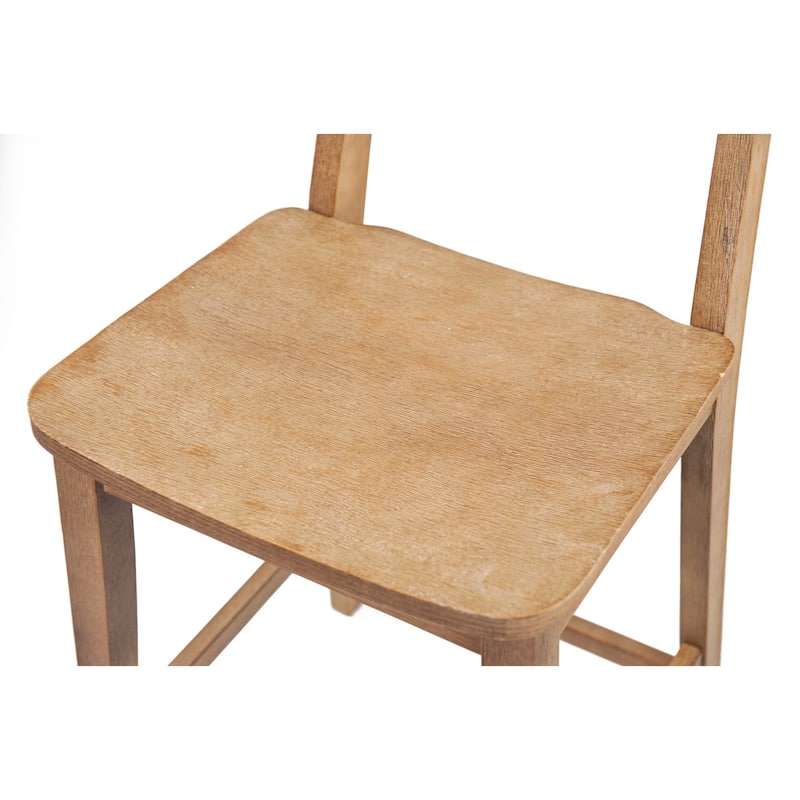 Rustic 24-inch Torino Wood Counter Stool