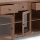 preview thumbnail 25 of 24, WYNDENHALL Essex SOLID WOOD 54 inch Wide Contemporary Sideboard Buffet in Mahogany - 54 inch Wide