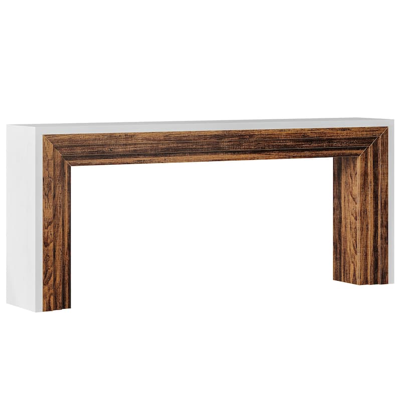 70.9 Inches Extra Long Console Sofa Table for Living Room Entryway - 11.61" D x 70.9" W x 32.68" H
