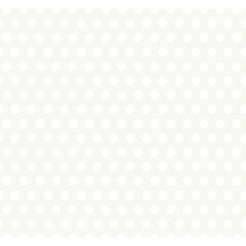 Seabrook Designs Lillian August Cabana Wicker Unpasted Wallpaper