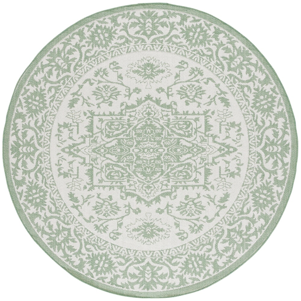 SAFAVIEH Bermuda Bernadien Geometric Indoor/Outdoor Waterproof Rug