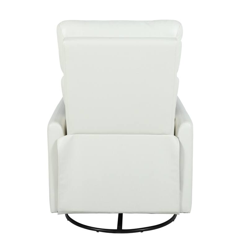 Lyle Manual Swivel Recliner with Metal Base
