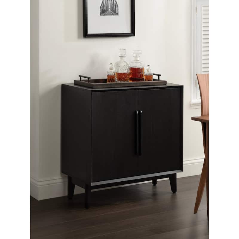 Kate and Laurel McCutcheon Floor Media Cabinet
