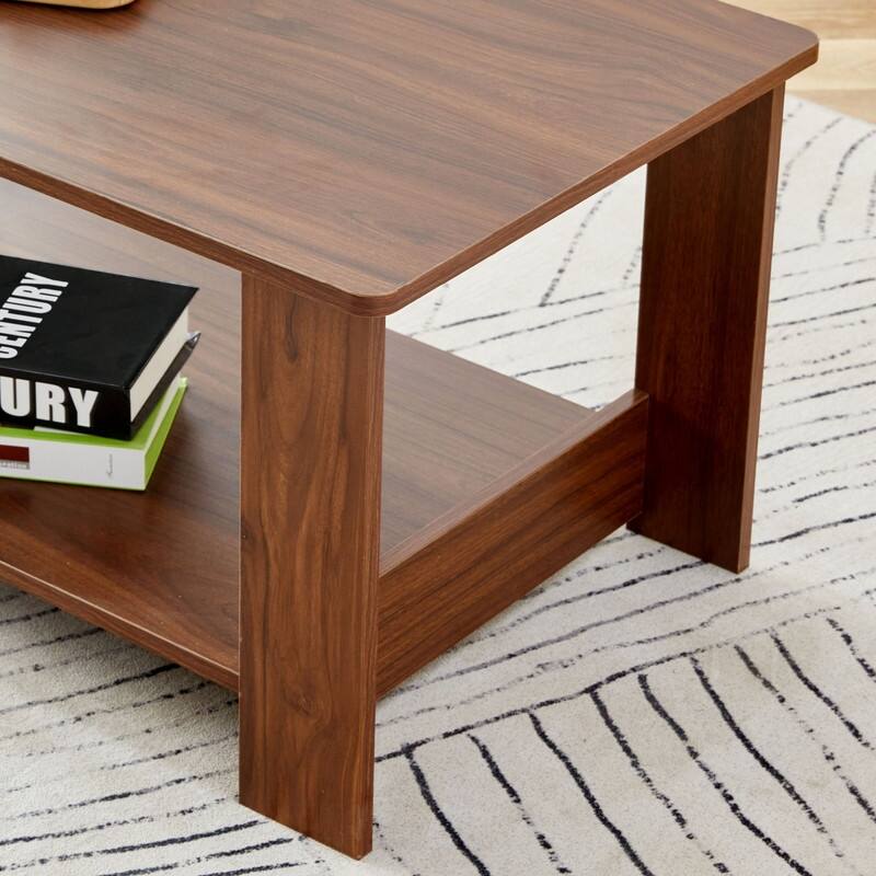 Double Layered Coffee Table Suitable for Living Room