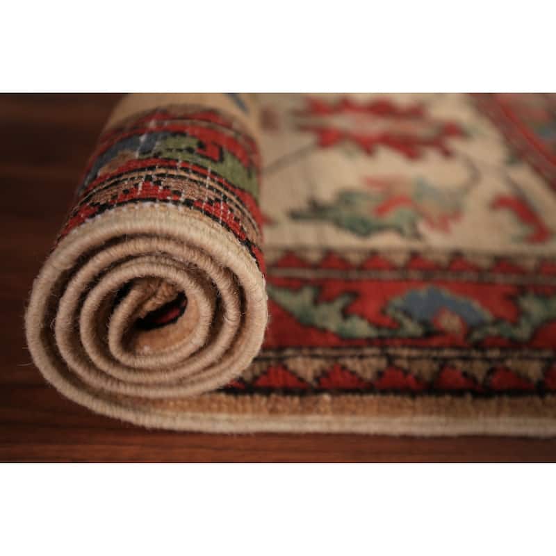 Kazak Oriental Foyer Rug Handmade Wool Carpet - 2'0" x 3'0"