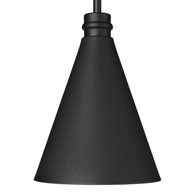 Axston 1-Light Outdoor Hanging Lantern Textured Black - Textured Black