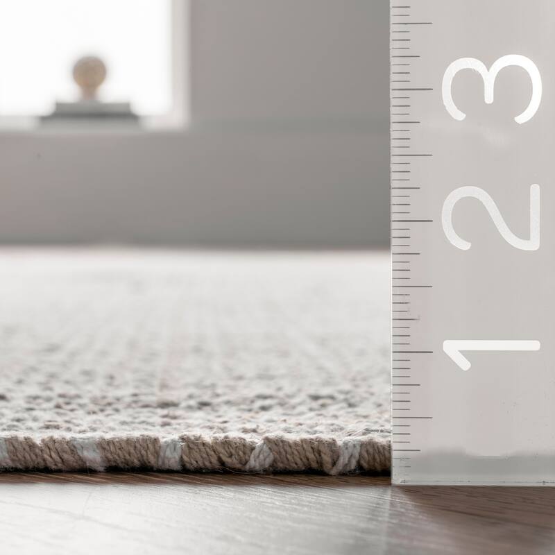 Nuloom Lorretta Geometric Cotton Area Rug
