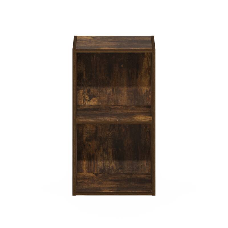 Furinno Pasir 2-Tier Open Shelf Bookcase