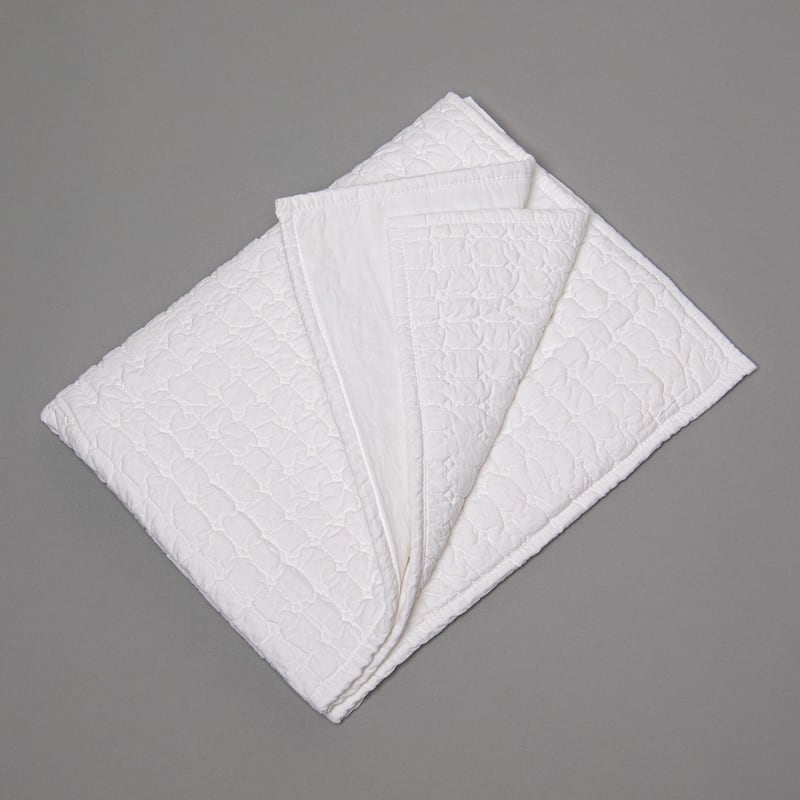 Urban, Cotton, White, Quilt