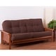 preview thumbnail 31 of 66, 10" Thick Futon Mattress Chocolate - Full