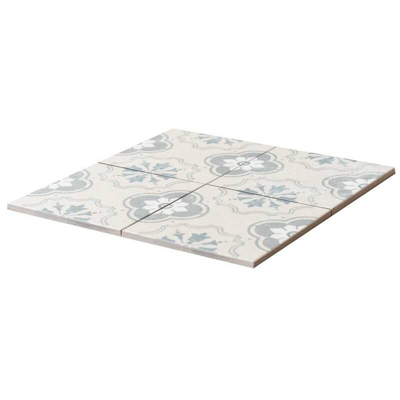 The Tile Life Oheka 6x6 Porcelain Floor & Wall Tile