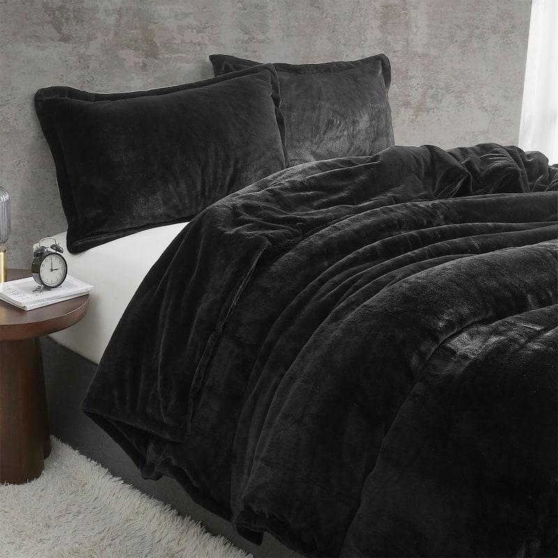 Softer than Soft® - Coma Inducer® Oversized Comforter Set - Black