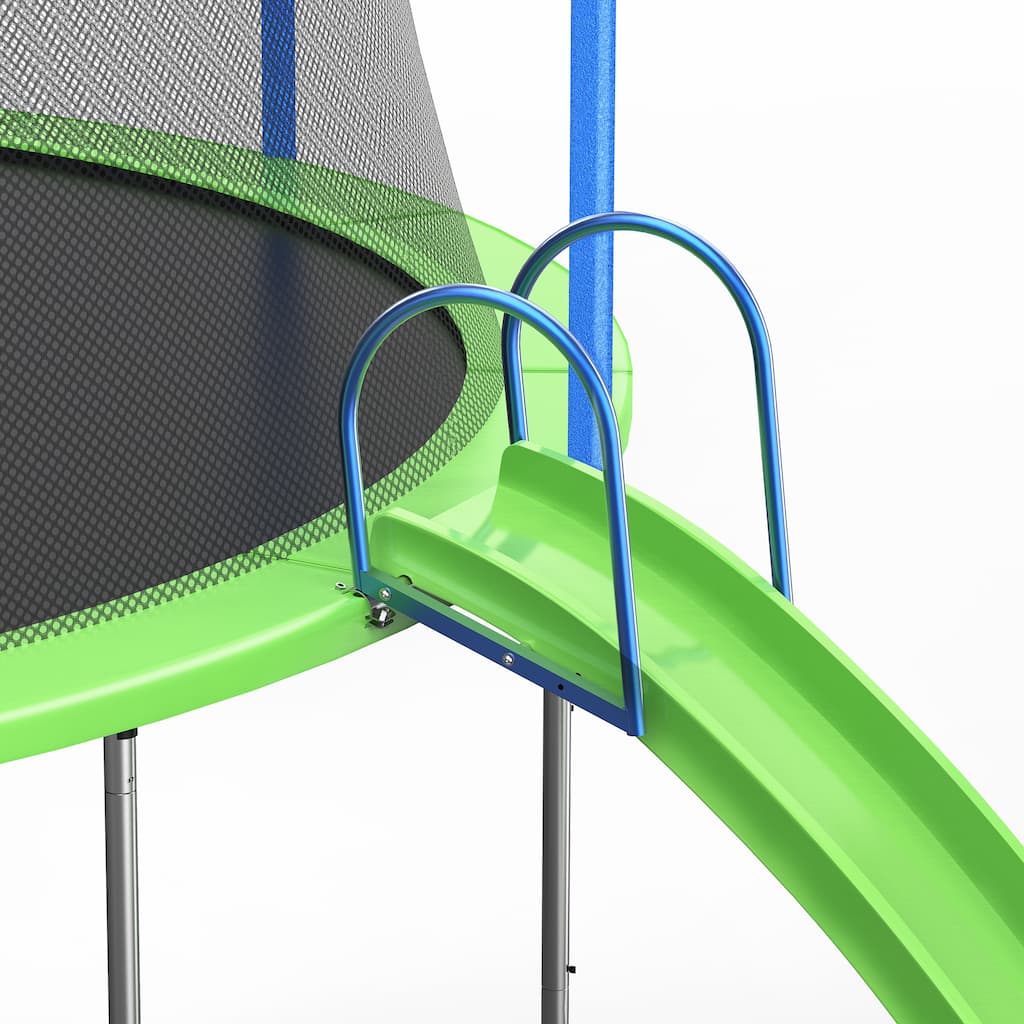 ASTM Approved Large Recreational Trampoline with Basketball Hoop and Ladder,Outdoor Capacity for Kids and Adults