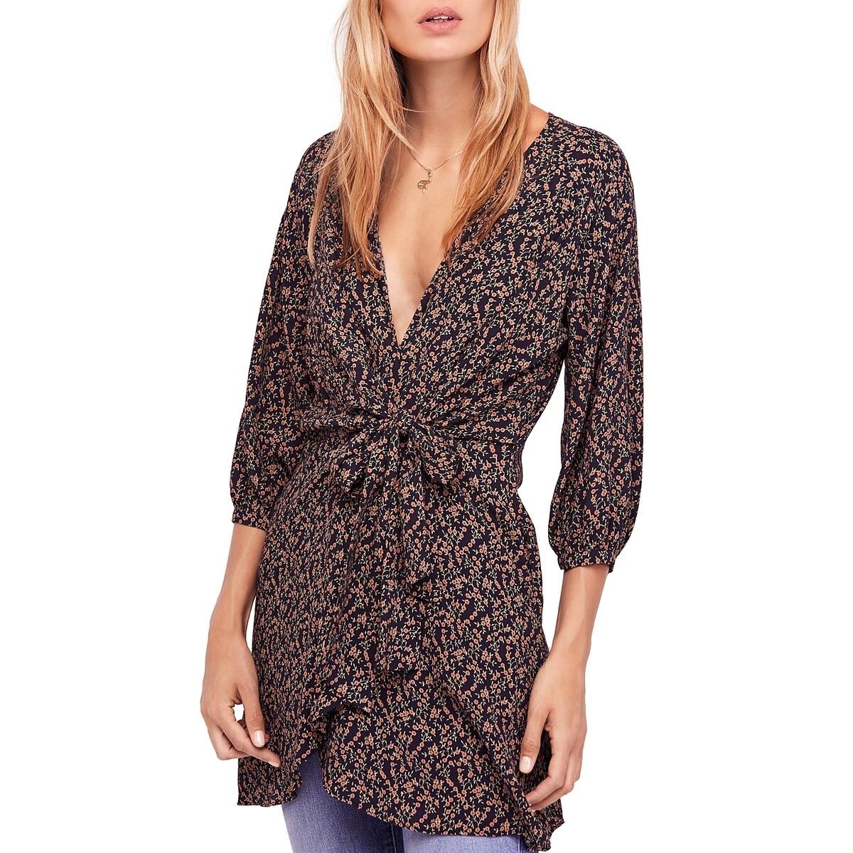 free people clara midi dress