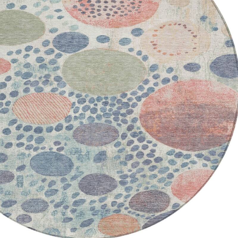 HomeRoots Geometric Transitional Rectangle Outdoor Rug
