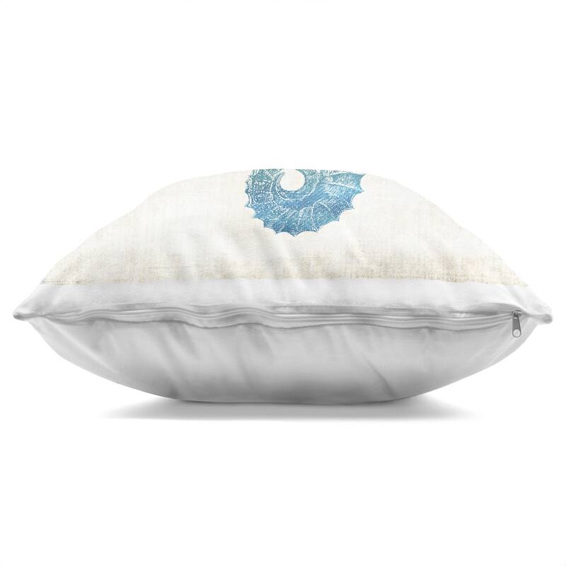 Stupell Ombre Seahorse Expression Decorative Printed Throw Pillow Design by Susan Arnot
