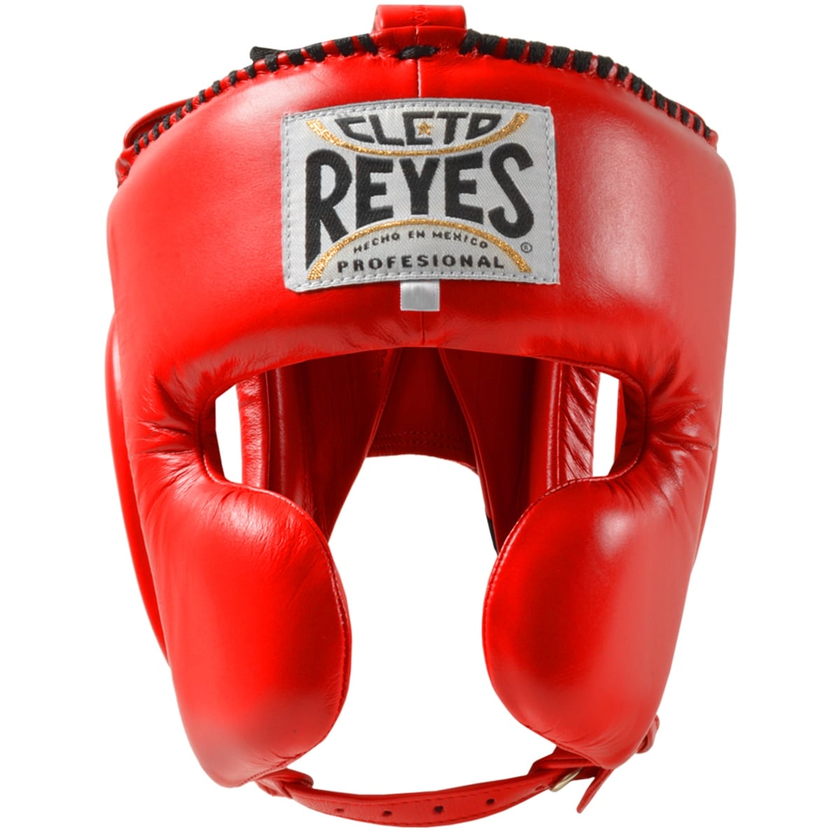 Cleto Reyes Classic Training Cheek Protection Boxing Headgear - Red