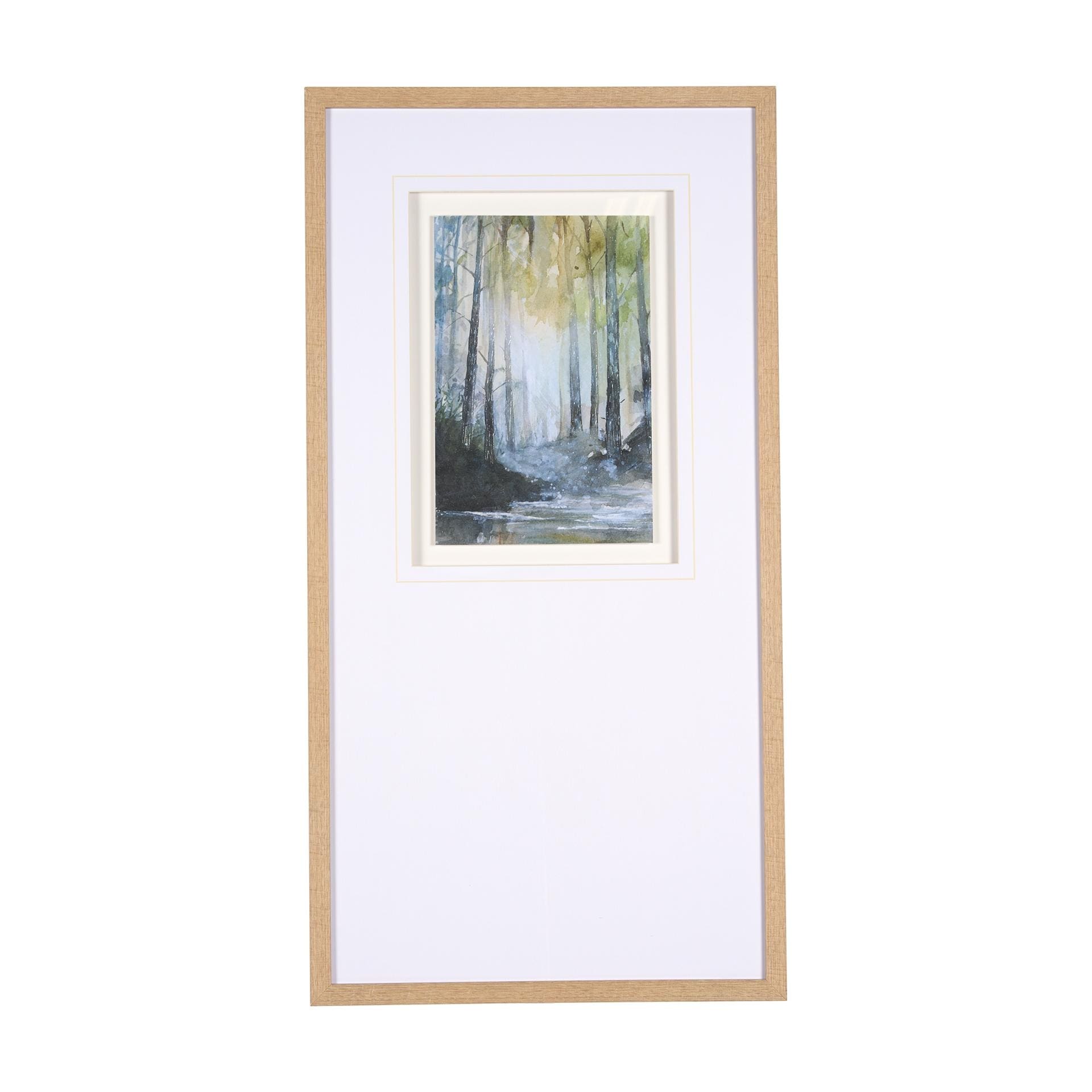 Spring Light I by Mercana Studio a Hand Embelished Textured Framed Art Print Matted under Glass