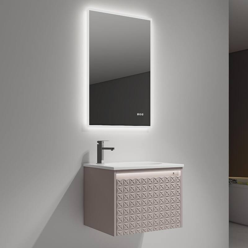 Blossom Wall Mounted Bathroom Vanity with Sink