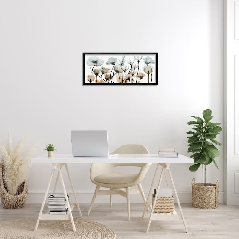 Stupell Mixed X-Ray Flowers Framed Giclee Art Design by Albert Koetsier