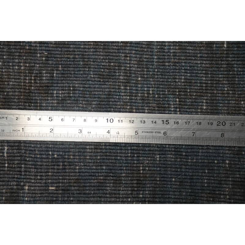 Hand Knotted Oriental Viscose Silk Carpet Modern Abstract Greys & Charcoal Abstract Area Rug - 6' 0'' X 4' 0''