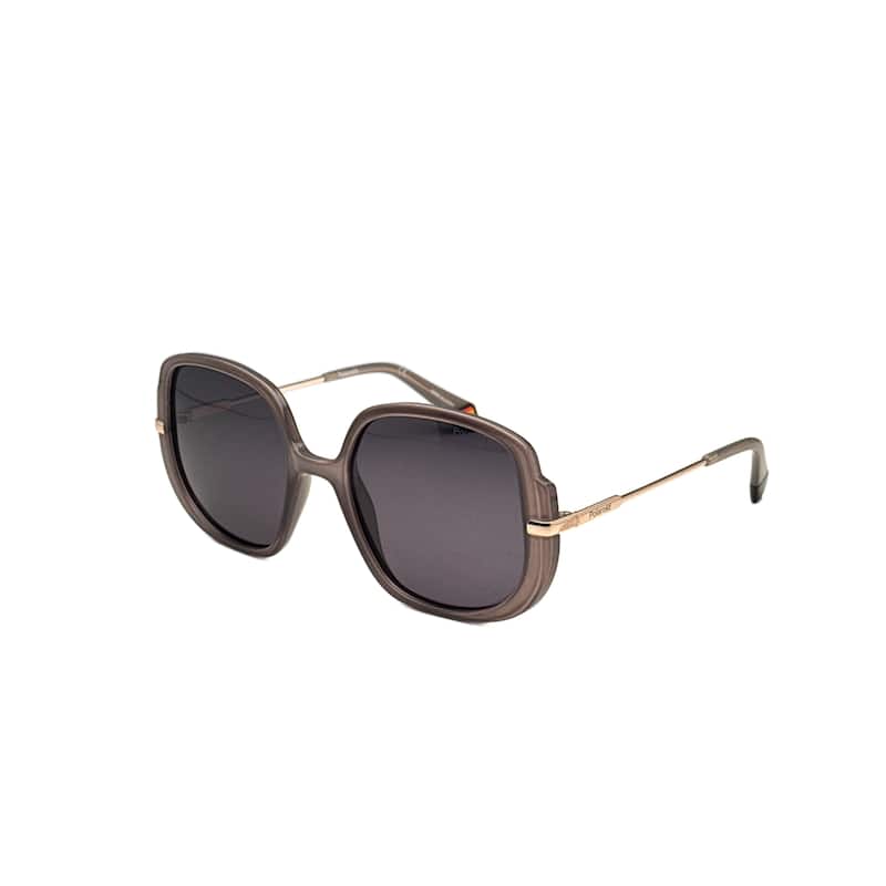 Polaroid Women's 53mm Crystal Nude Polarized Sunglasses PLD6181S-079U-M9