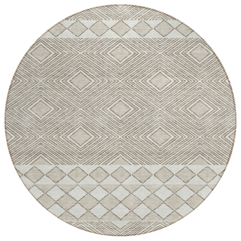 Machine Washable Indoor/ Outdoor Chantille Moroccan Boho Rug