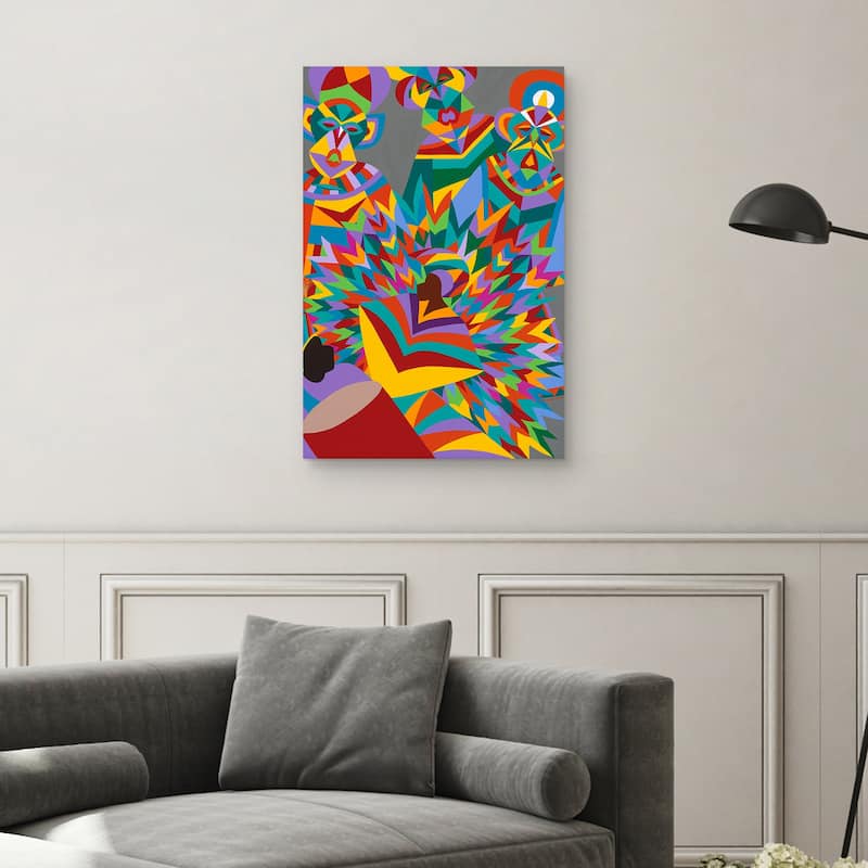 Junkanoo by Synthia SAINT JAMES Canvas Art Print