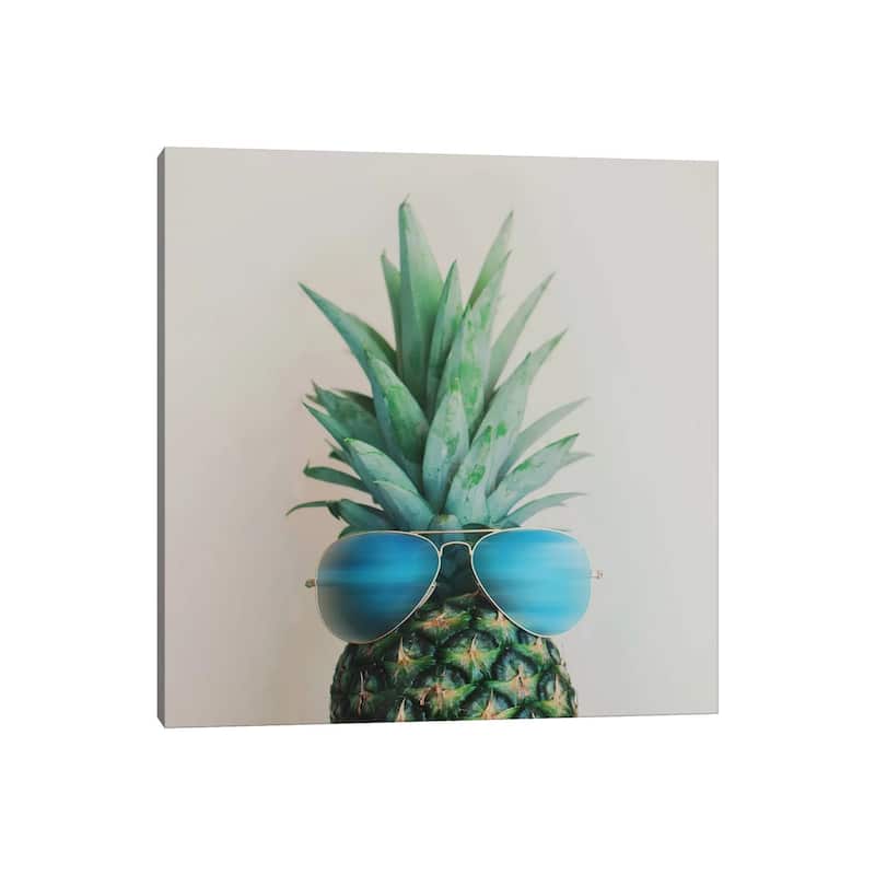 iCanvas "Pineapple In Paradise" by Chelsea Victoria Canvas Print