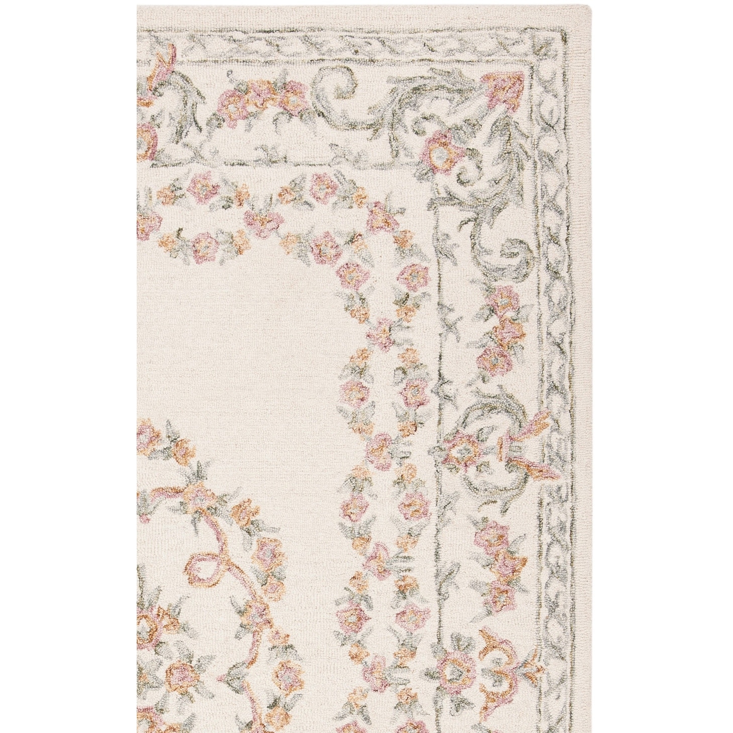 SAFAVIEH Handmade Aubusson Kattie Traditional Oriental Wool Rug