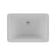 preview thumbnail 1 of 4, Lexicon Platinum V214 Quartz Composite Rectangle Vanity Sink - Galaxy White