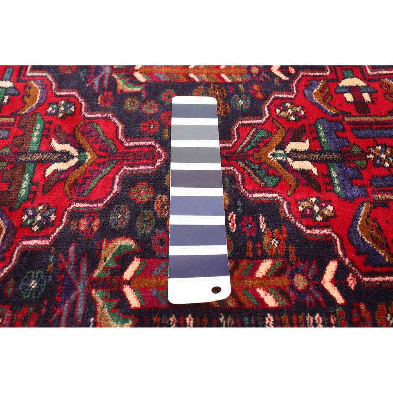 ECARPETGALLERY Hand-knotted Teimani Dark Navy Wool Rug - 3'5 x 6'3