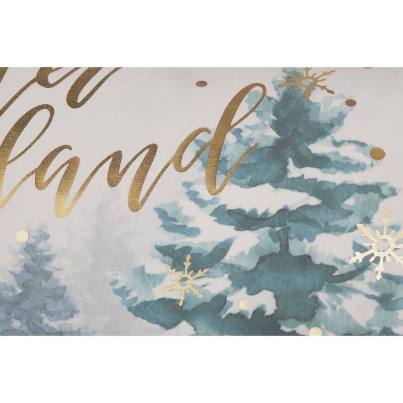 Winter Wonderland Pillow 14x22