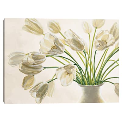 Bouquet di Tulipani by Eva Barberini Canvas Art Print