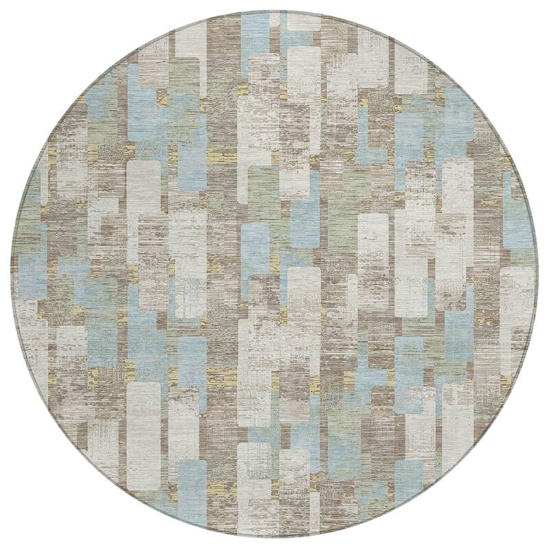 Machine Washable Indoor/ Outdoor Casual Carson Chantille Rug