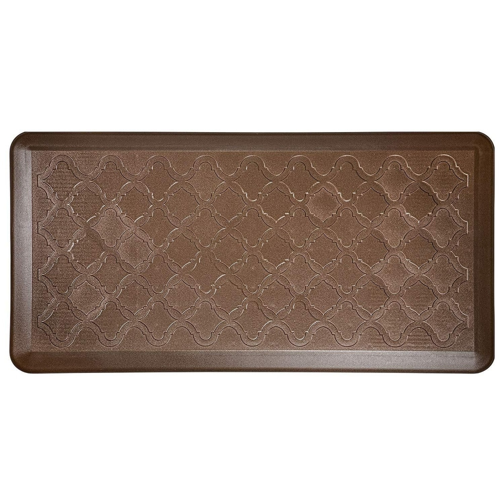  Art3d Anti Fatigue Mat - 1/2 Inch Cushioned Kitchen Mats - Non  Slip Foam Comfort Cushion for Standing Desk, Office or Garage Floor  (17.3x28, Brown) : Everything Else