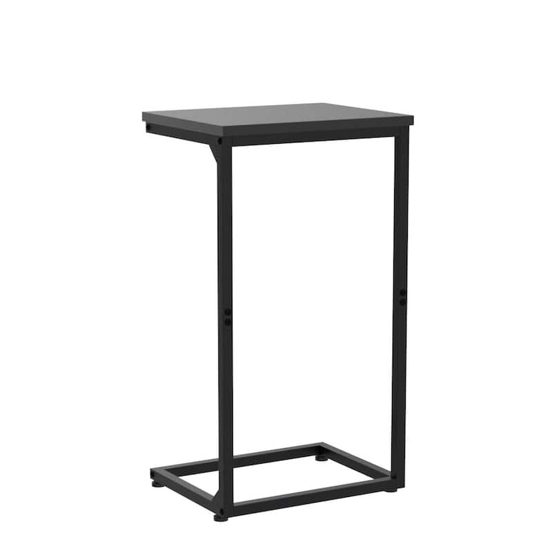 C Tables End Table, TV Trays Set of 2, Couch Table for Small Space, Bedside Tables for Living Room, Bedroom, Office