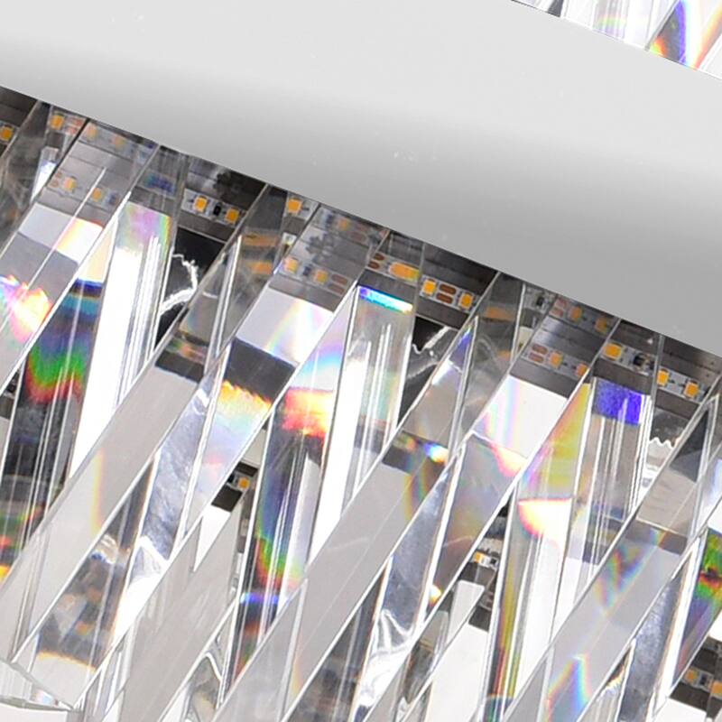Glace LED Chandelier With Chrome Finish