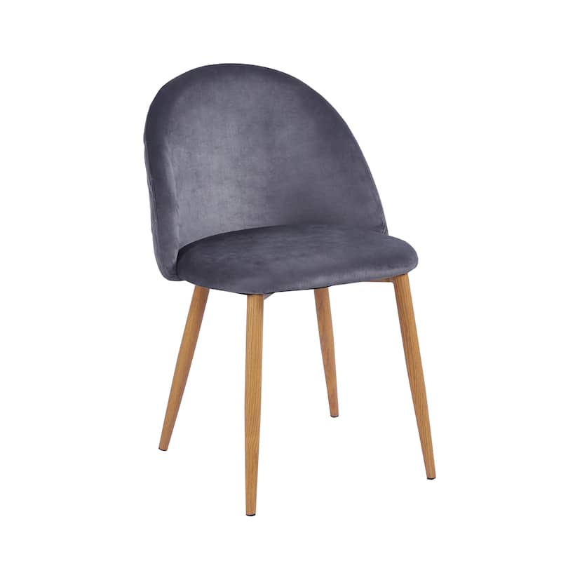 Porthos Home Jailyn Dining Room Chairs Set Of 2, Velvet And Metal