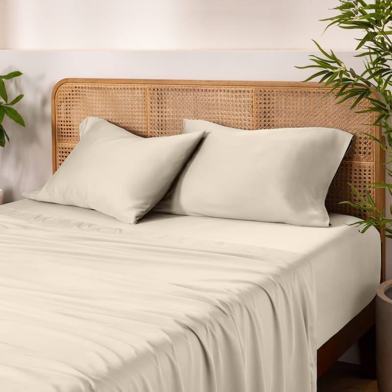 Bare Home Rayon from Bamboo Sheet Set - Deep Pocket - Breathable
