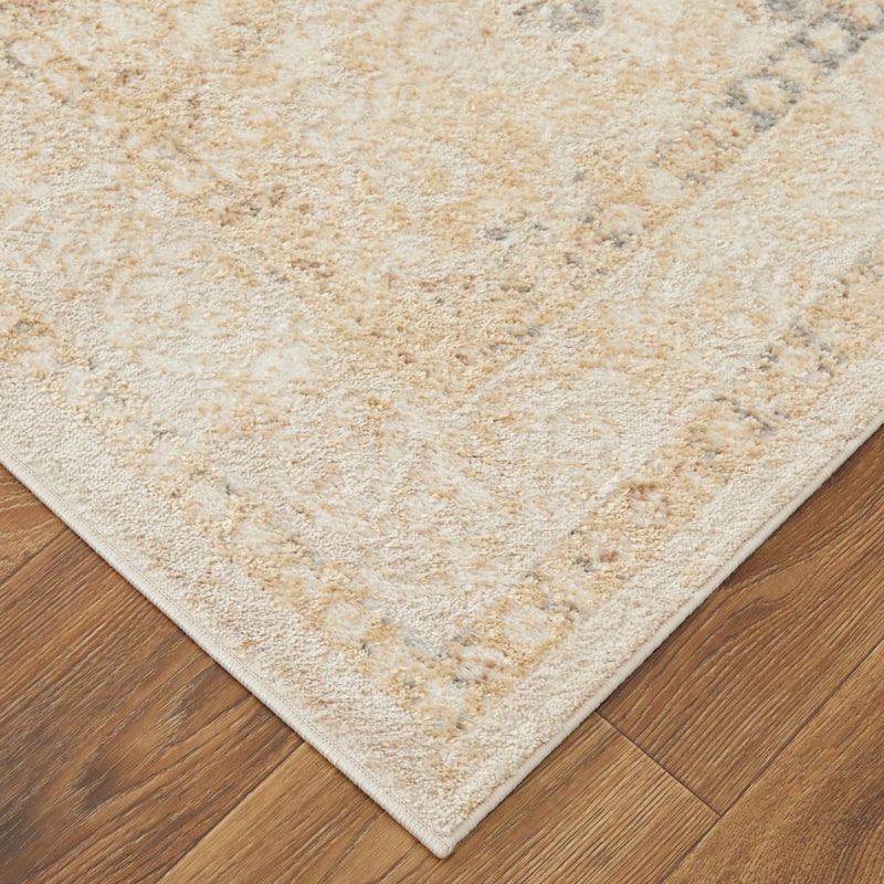 Wyllah Traditional Diamond Area Rug