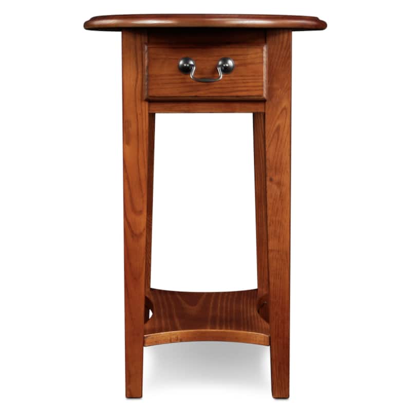 Hardwood Oval Side Table